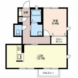 川原町駅 徒歩7分 1階の物件間取画像